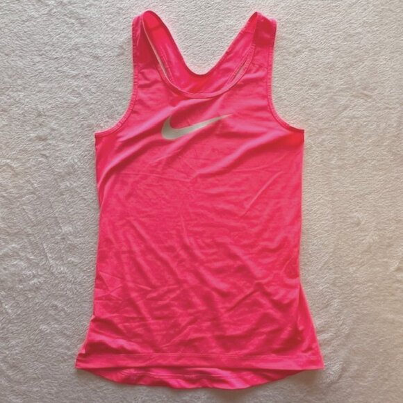 Nike Neon Pink Dri-fit Tank- Size S - Picture 1 of 6